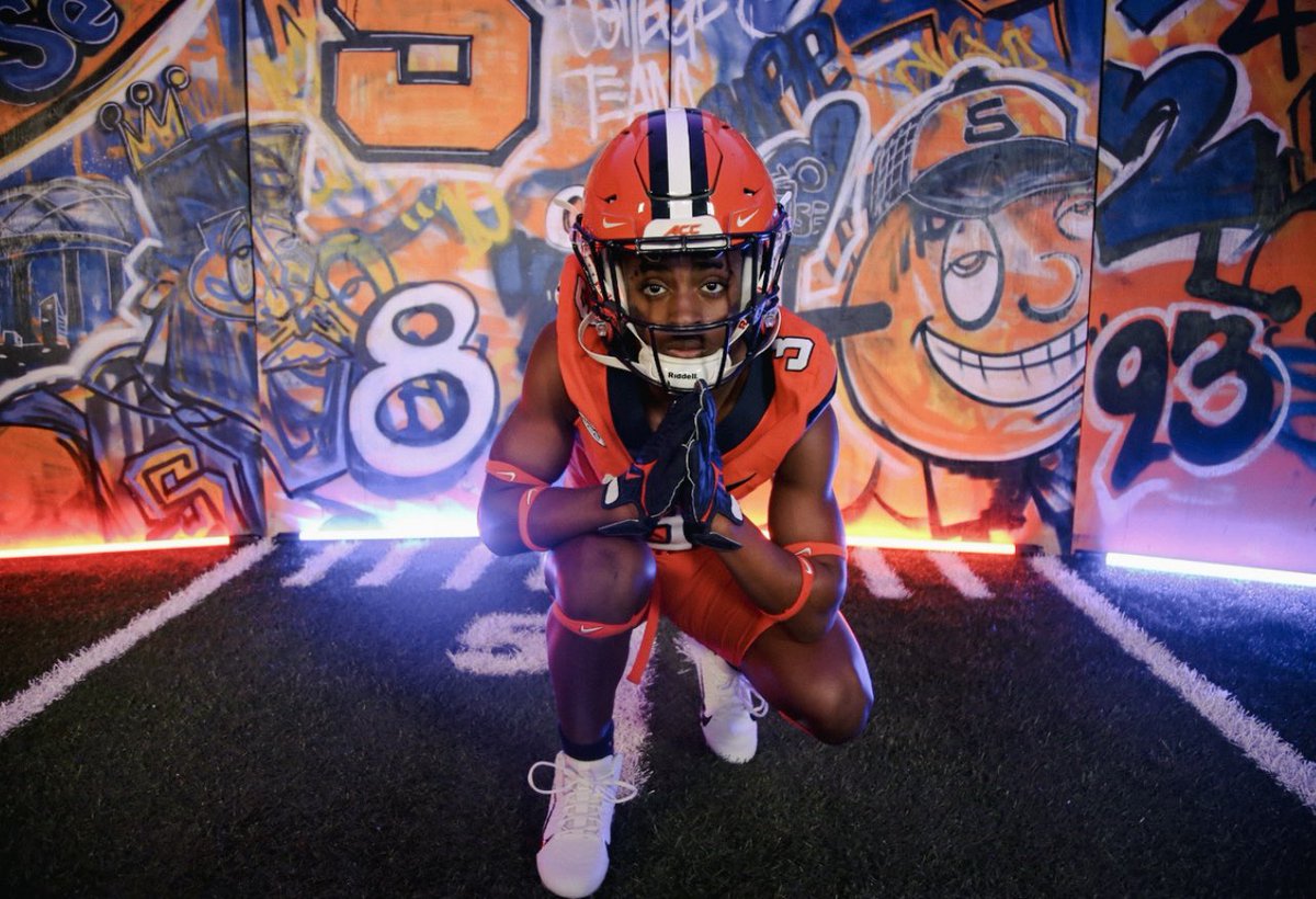 Great Visit Today Definitely Enjoyed Every Part Of It Thanks For Having Me In Today!! #cusefamily🍊 @CoachBabersCuse @CuseFootball @Cuse @CoachNunz @TheJuiceOnline @RivalsFriedman