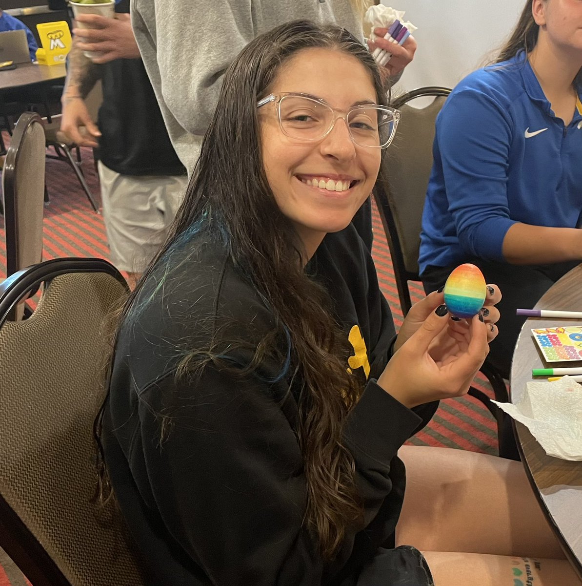Pitt_SB's tweet photo. Egg decorating ๐ฃ๐ฐ https://t.co/q8lmPxtAQO