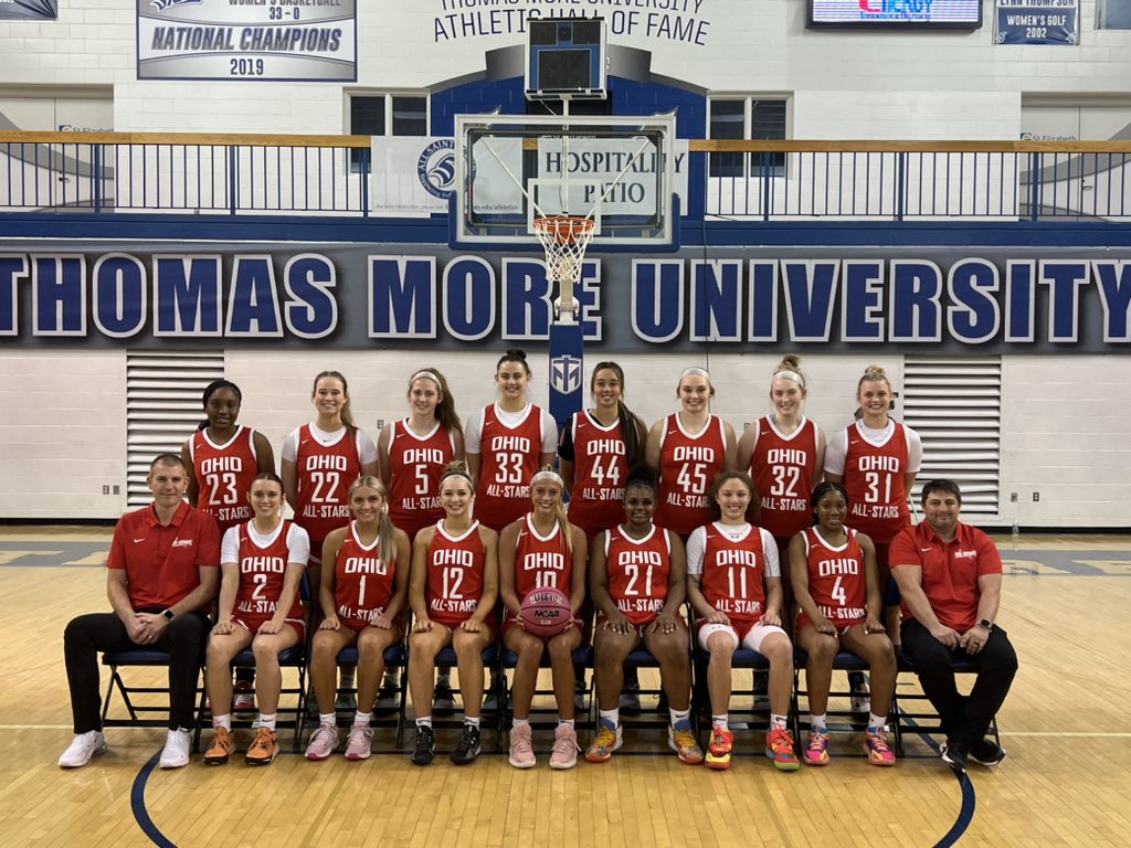 ohkyallstargame's tweet photo. Ohio Girls team. @BSNSPORTS_KY https://t.co/7R7le4nTVK