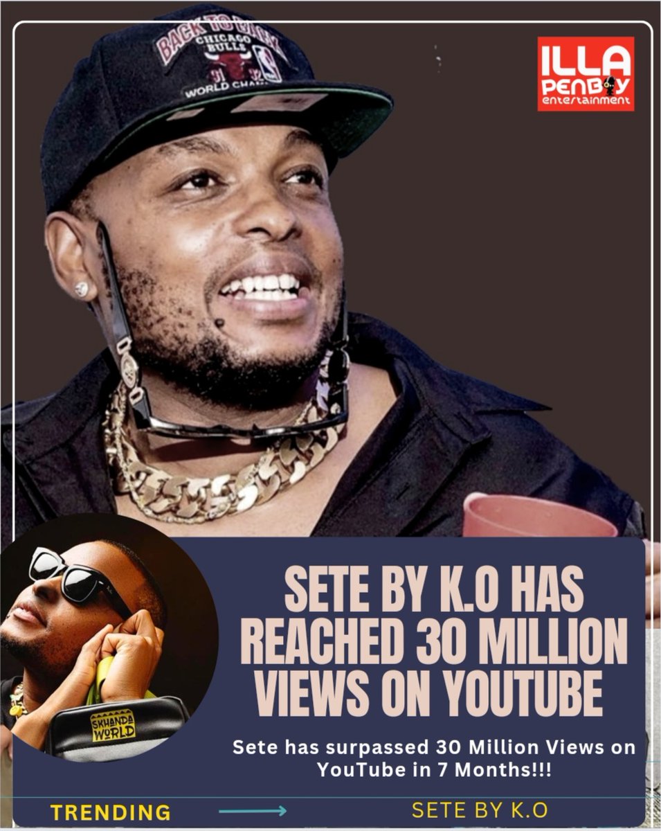 illapenboyNEW's tweet photo. Congratulations to K.O πππβ¨
"SETE" visuals by K.O hit 30 MILLION views on YouTube π₯π₯πΏπ¦Featuring Young Stunna & Blxckie
#MrCashtime #Sete #SeteRemix #Blxckie #YoungStunna #illapenboy #illapenboyentertainment @MrCashtime https://t.co/vBIA8igAWL