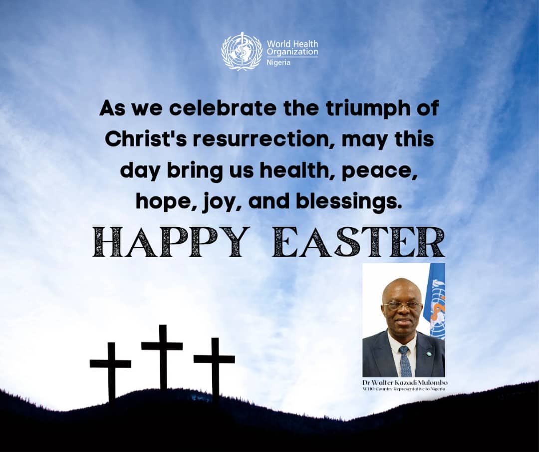 Happy Easter to my colleagues, friends and their families