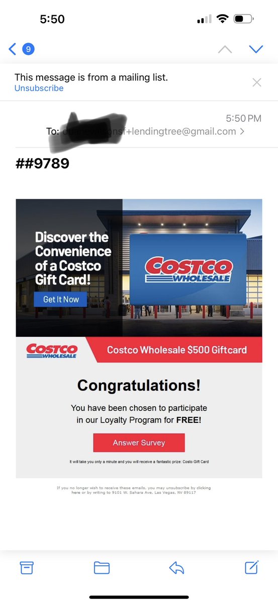 Hey. Who compromised my email causing all this new spam? Why it’s <a href="/LendingTree/">LendingTree</a> — cool, cool… thanks for that 👍