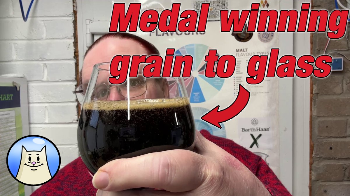 A new video landing at 9 in the morning and it's a medal winner. Make sure you're subscribed so you don't miss it youtube.com/daftcatbrewing