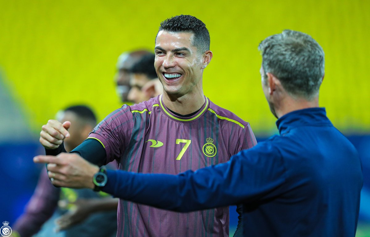 completelycr7's tweet photo. 📸 Ronaldo in training today🤩 https://t.co/zxavFpYFnt