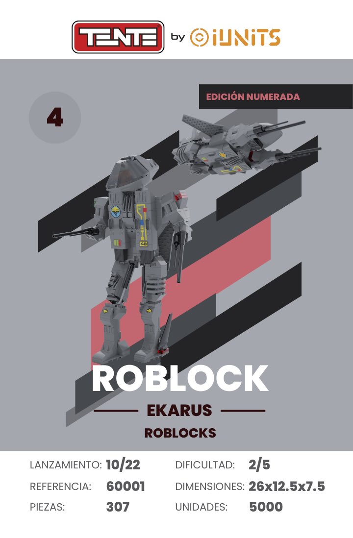 iunitscreations's tweet photo. Ekarus este mes como carta exclusiva, ¡consíguela con tu pedido en Abril! #tentebyiunits #ekarus #vuelvetente #transformers #roblocks #yosoydetente https://t.co/UxC3AmiGXG