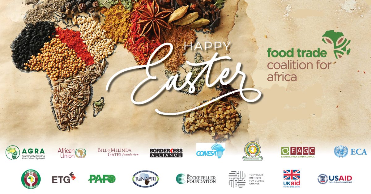 ZHamoui's tweet photo. Wishing you a Happy Easter from all of us at @FTCAfrica. May your food always grow abundant and may your business always prosper and thrive

#Food #Trade #Africa https://t.co/O7h5KRNwC6