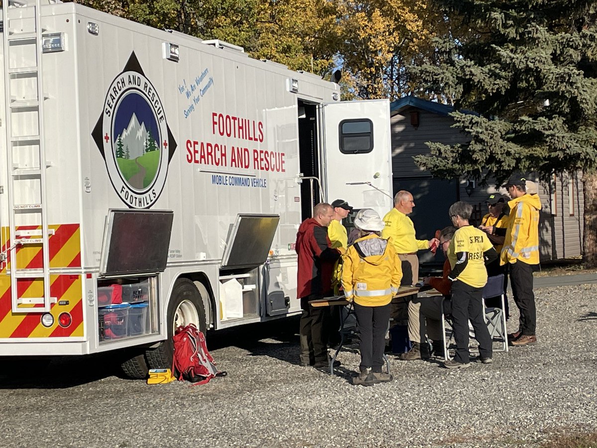 We are currently in a search and rescue operation southwest of Longview. Please be cautious around emergency vehicles and services in the area