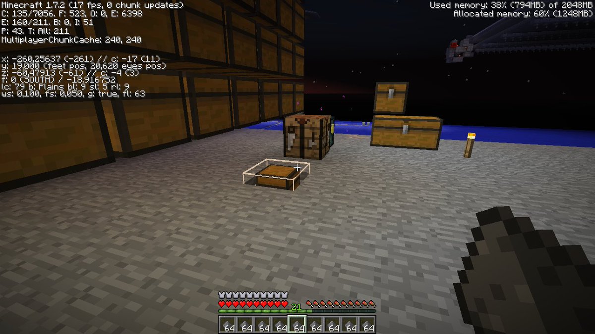 estolit's tweet photo. Segunda edición (Y espero que última) del transporte de arena. En concreto 180 Chest Minecarts llenos de arena, haciendo un total de 138.240 items, que me permitirán craftear 20 cofres dobles de TNT. Agustín, menos mal que no te dignaste a siquiera empezar con esto... https://t.co/Oi7tkBo3r7