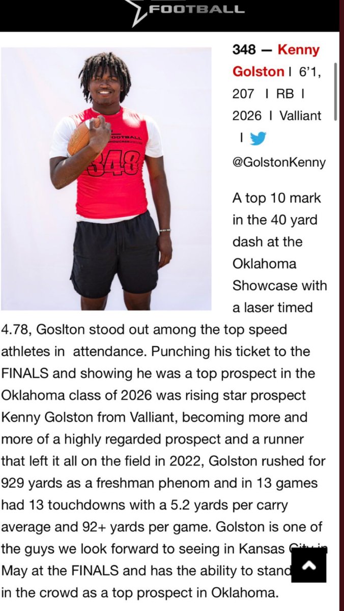 Kenny Golston tweet media