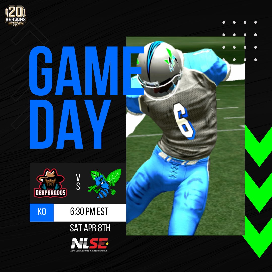 AtlantaSwarm's tweet photo. Tune in as the @AtlantaSwarm take on the @TulsaDesperados tonight at 12:30pm HAST / 5:30pm CT / 6:30pm EST on @nlsetv . We hope to see you there! #MakeAnImpact #MurdaHornets #SFL #Season20
 
#TogetherWeSwarm|#SwarmSZN 

📺 Complete channel guide: https://t.co/5sOpBY7mKm https://t.co/0YlaubxbYu