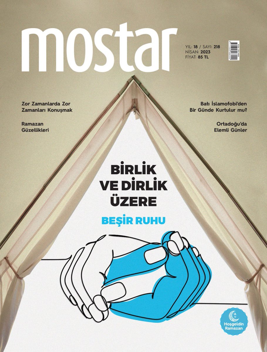 BEŞİR RUHU!

@Mostardergisi Nisan Sayısı kapak konusu “Birlik ve Dirlik Üzere Beşir Ruhu” 

İyi okumalar…