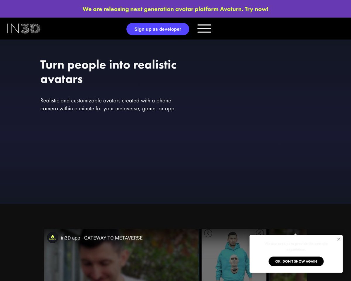enbifa's tweet image. 🔥💡Discover "In3D" 

The 🕹️ Gaming AI Tool

Try it at in3d.io

Follow me for new #AI Tools.

Check it out among hundreds of other AI tools on my #AIToolbox repository:

github.com/enbifa/AI-Tool… 

#In3D
#AI