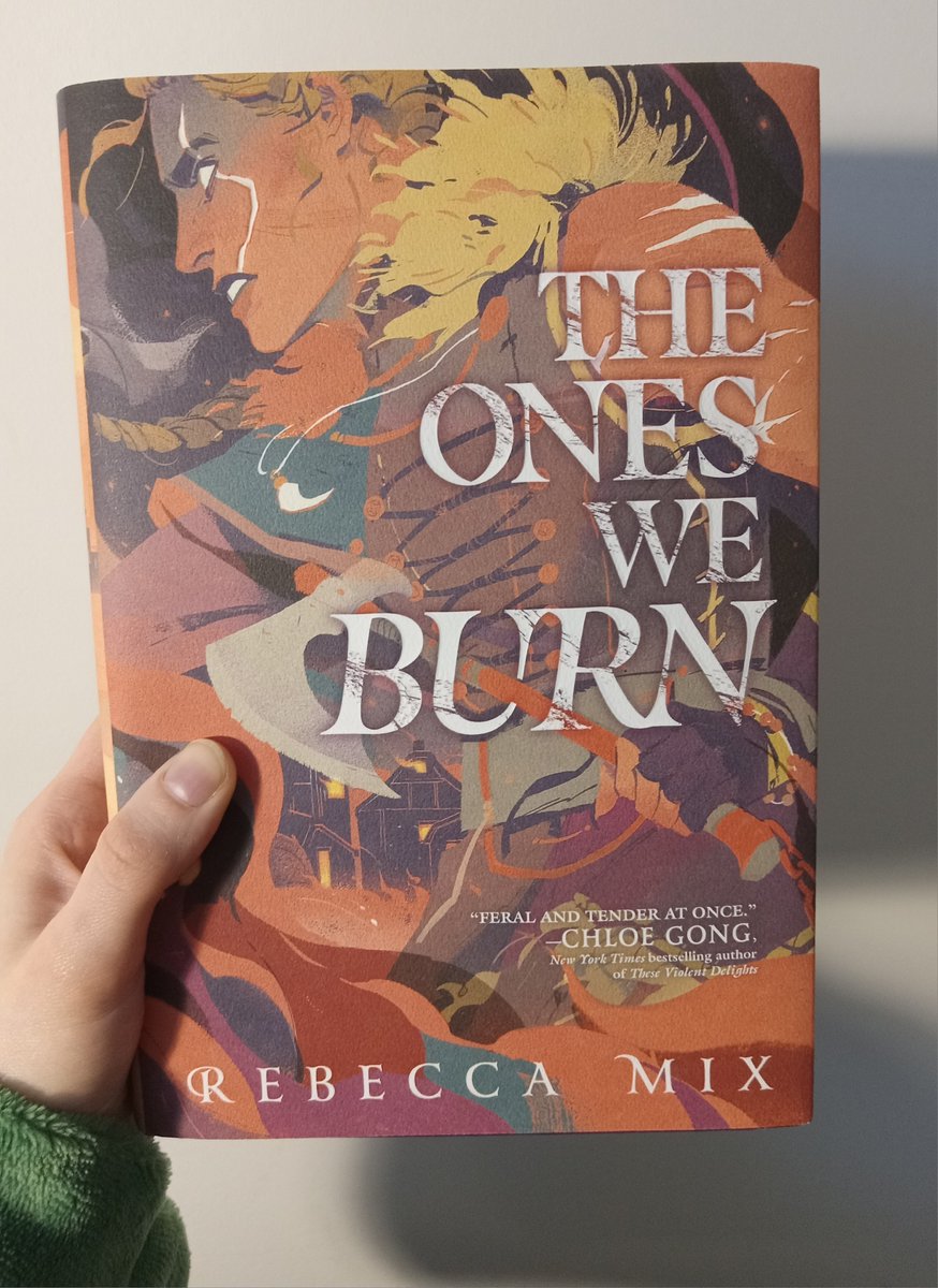 tsunde_rae's tweet photo. I finished "The Ones We Burn" by @mixbecca and I'm in love with it. And everyone in it. It's the best book I've read in a while! 🥰 https://t.co/Ob57EcsjIh