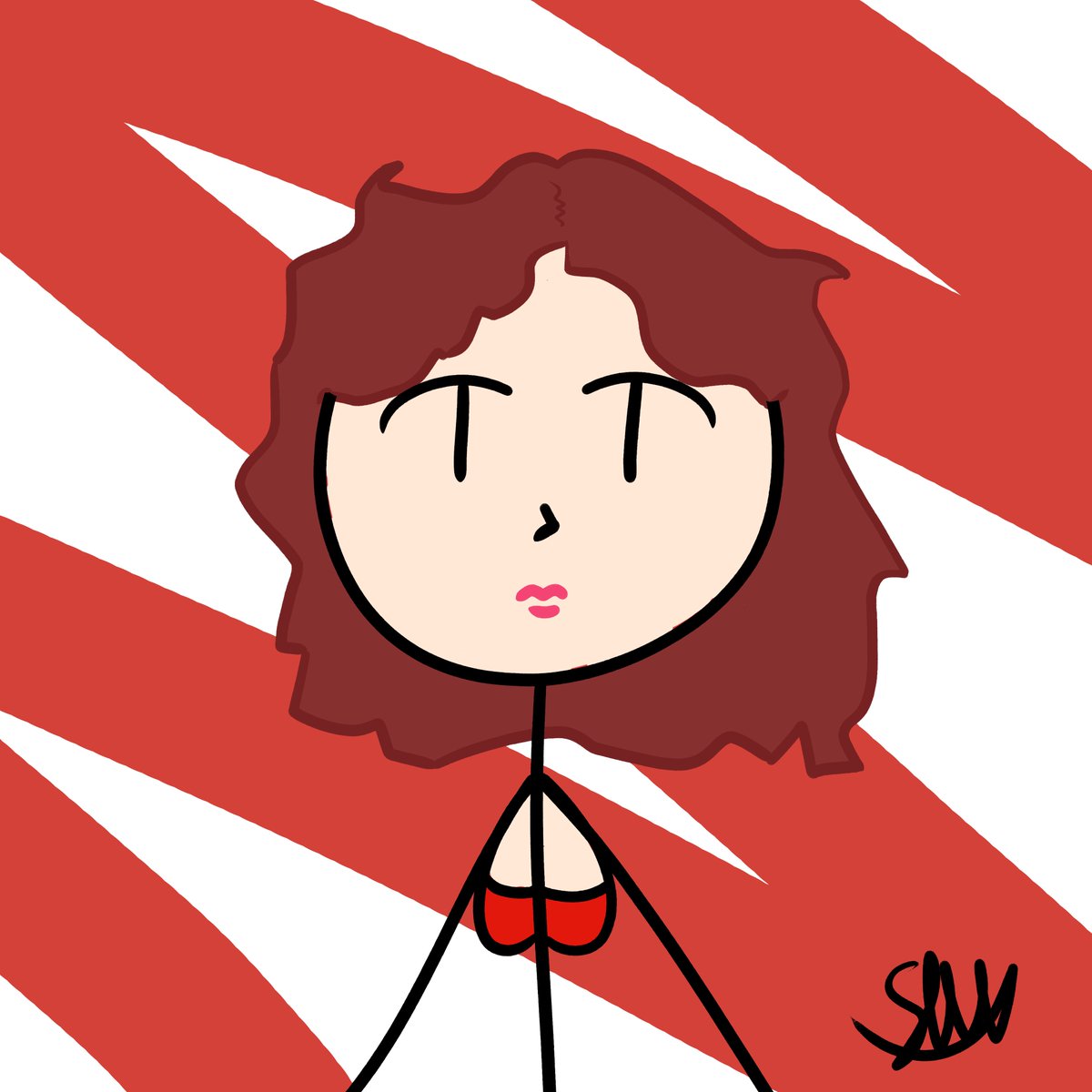 SluttyMaster7's tweet photo. It's been a real emotional 95 days on this accounts journey 😌😌

There's been some ups 😍🥰😛 and some "ups" 😳🔥😩 but I'm glad you've all stuck with me xxx

Here is a re-draw of my very first portrait here. I'm glad to see the progress not only in my style, but in my heart :) https://t.co/jiU8ylhTI6