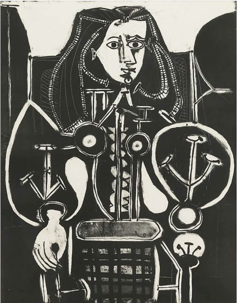 mac_usp's tweet photo. Mais informações sobre a exposição em https://t.co/AVXnYUmgAS
Obra:
Pablo Picasso
Mulher na poltrona nº 4 , 1949
litografia sobre papel
Doação Francisco Matarazzo Sobrinho
#macusp #mac60 https://t.co/jDnV3ElY9y