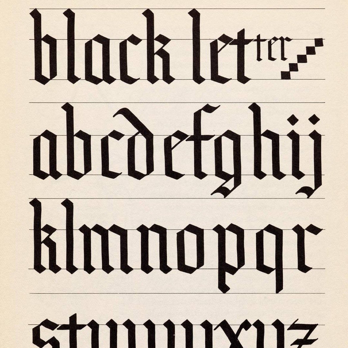 Lett_Arc's tweet photo. Ralph Douglass, Calligraphic Lettering With Wide Pen &amp; Brush, New York, 1962. https://t.co/LPQJvIHuk6