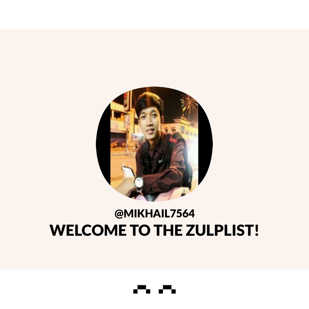 zulplisted's tweet photo. Welcome @Mikhail7564 to the zulplist!
    
Enter the zulpverse! (◠ ◠) https://t.co/zUBQpAht0D