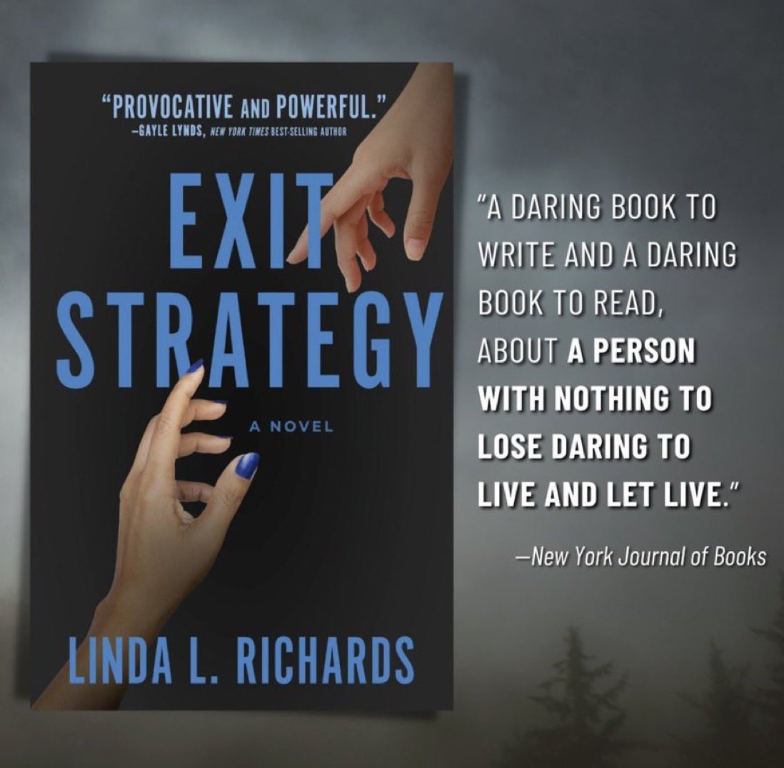 Our in paperback in May. Please preorder now. EXIT STRATEGY is a deep dive into the world of high tech startups &amp; green tech. The hit woman we met in ENDINGS struggles to keep a company's brilliant CTO alive. 

#thrillernovel #greentech #unicorn #writerslift #AuthorsOfTwitter
