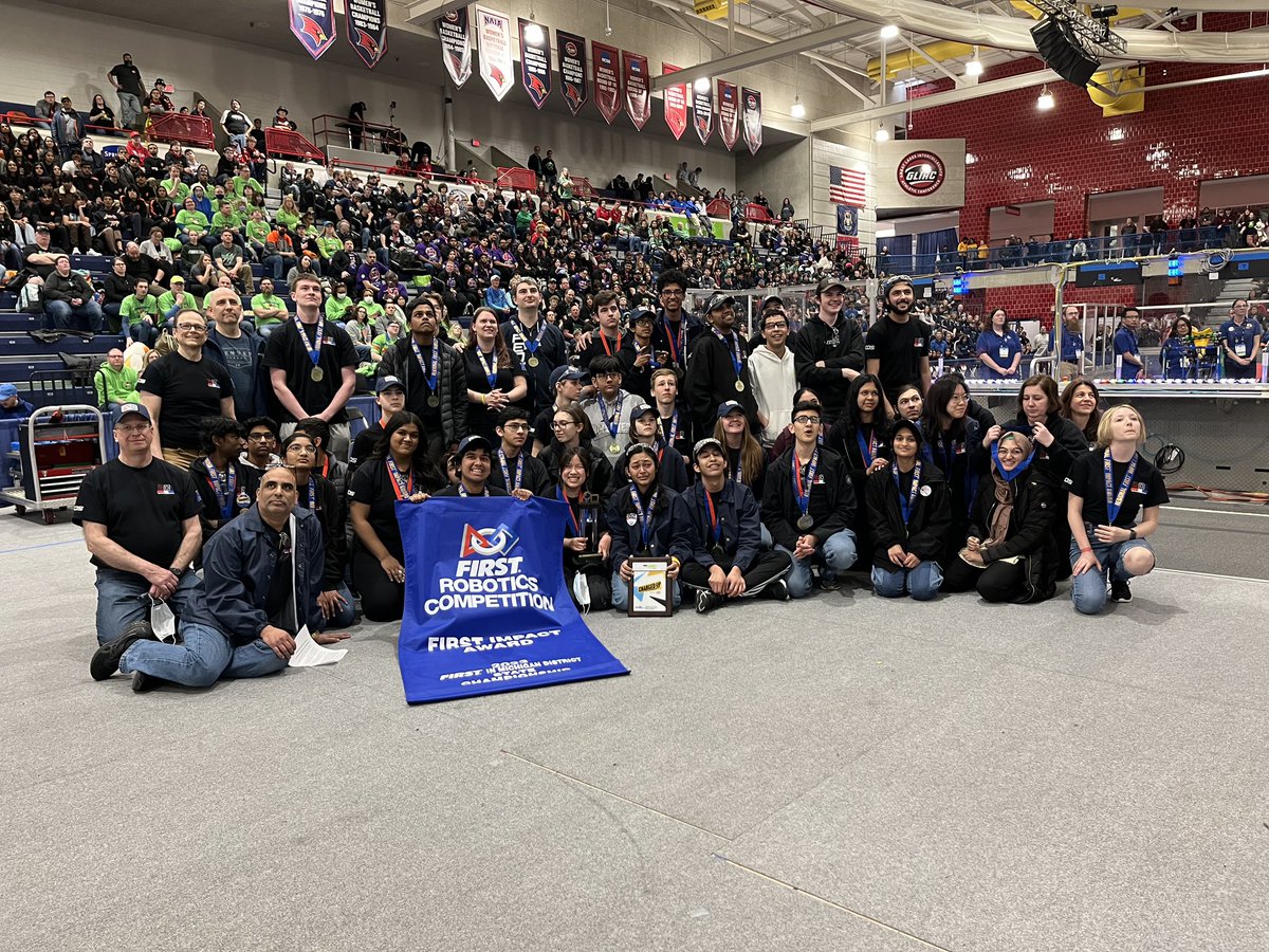 Congratulations to our Rochester Robotics Team on earning the Impact Award at the State Championship! We are very proud of you! #chatactertraditionachievement