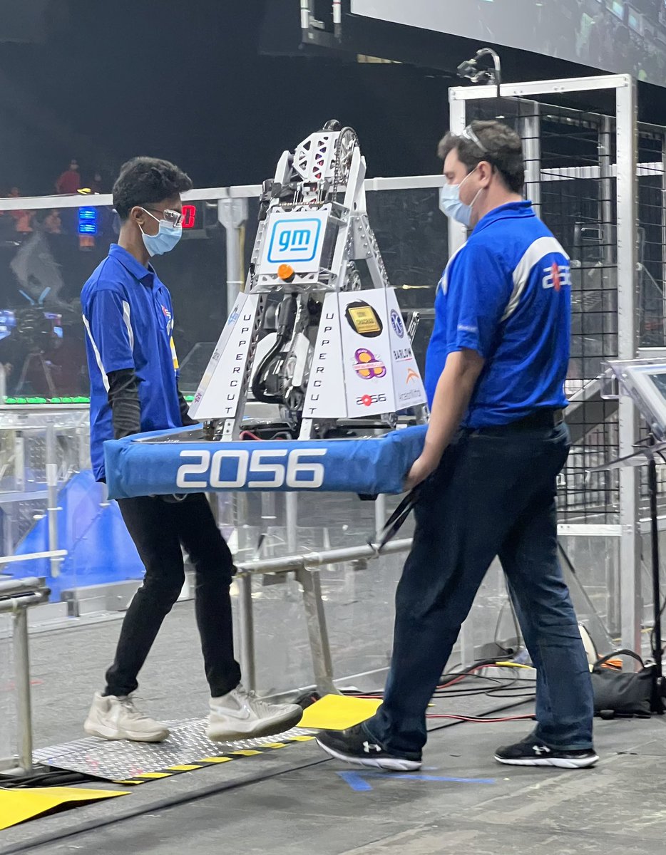 jeffbeattie2014's tweet photo. We did it! (Even with a bot down!)

Stoney Creek’s Team @frc2056 is Houston Bound - with Alliance Partners @MMRambotics &amp; @Team4992 

Next stop - @FIRSTweets Worlds!!
@OP_HWDSB @HWDSB @CANFIRST https://t.co/xdS3EKyrn2