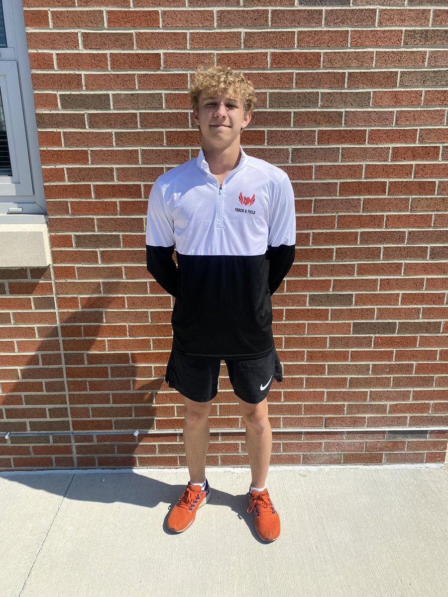 NPHStrack1's tweet photo. Our school record holder in the pole vault, Sage Halter, improved his record with a 14’6” vault this afternoon at Bishop Chatard!! This guy is getting better every single week 👀 
@NPHSDragons https://t.co/KmZHNQRtVM