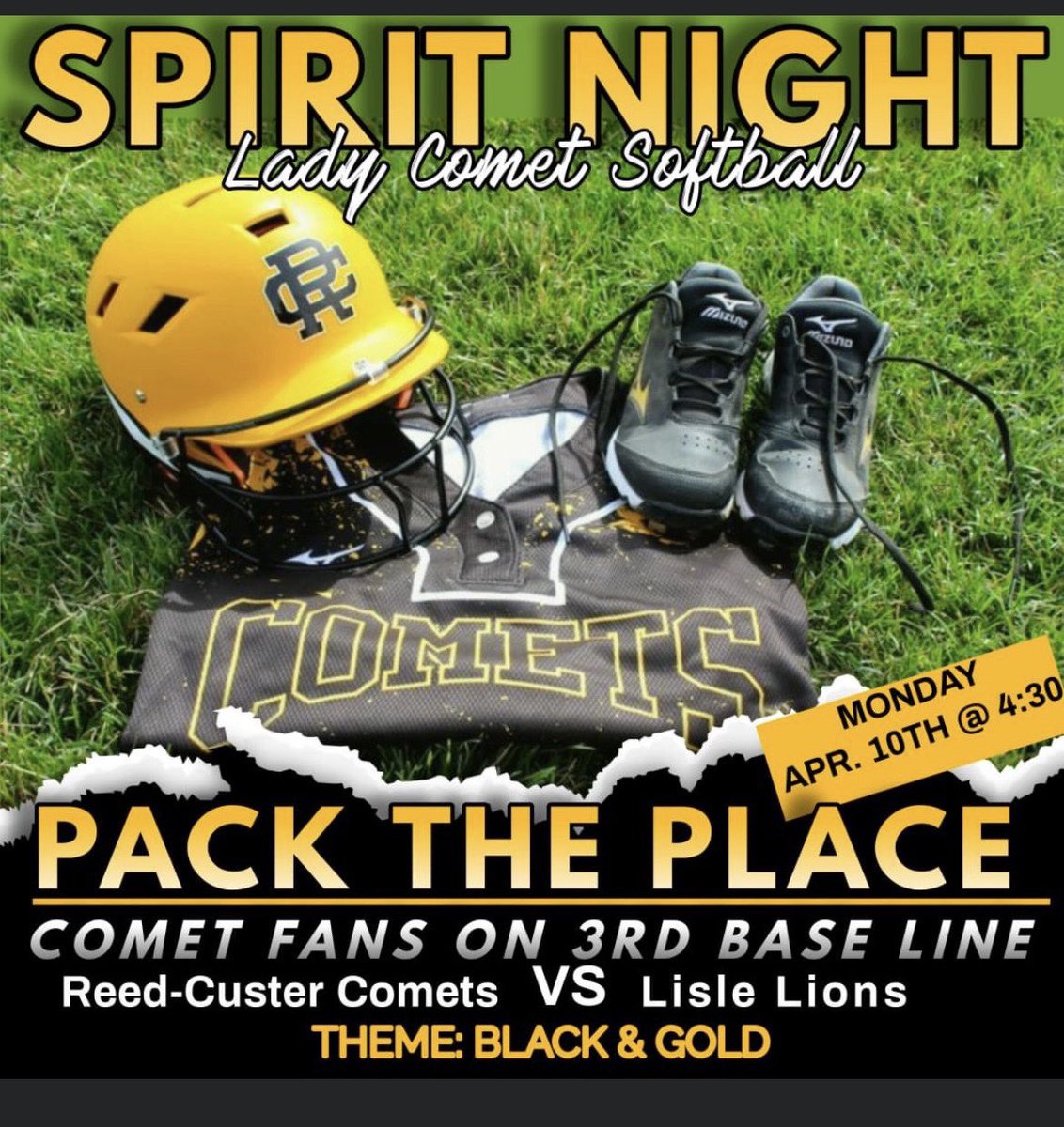 Lady Comets lost to Normal West 11-1. Halie LaGrange w/ 5ip, 11h, 11r, 1bb, 0ks. Comets collected 4hits. Mya Beard, Halie LaGrange, Sydney Billingsley and Jess Janopoulos each had a hit. Mya Beard hit a Solo Shot HR in the 5th Come support the Lady Comets on 4/10 vs Lisle!