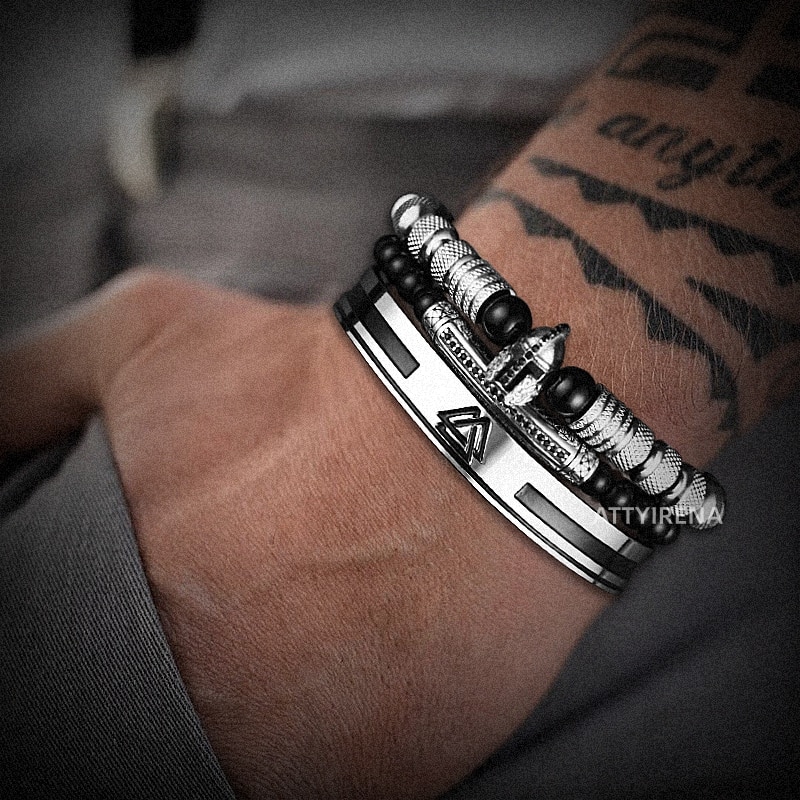 Saplayashop's tweet photo. Conjunto 3 Pulseiras Triangle - Aço Inoxidável
https://t.co/3L1DnND5GC
#saplaya #viking #pulseiras #pulseirismo #Bbb23 https://t.co/idB5mOMeQz