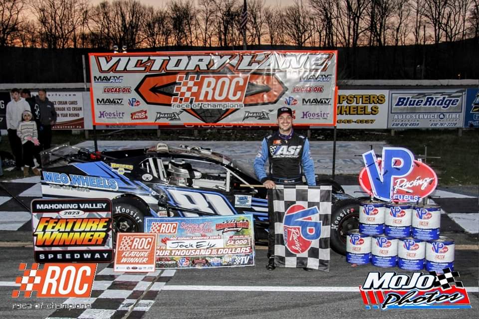 RoCModSeries's tweet image. "Mustache" @jackely54 scores his first Race of Champions Modified Series victory at Mahoning Valley Speedway in the "Spring Meltdown 75".

Zane Zeiner, Austin Kochenash, Lou Strohl, and Blake Barney completed the top five finishers.

#WhereEverLapCounts
#ModifiedsMainly