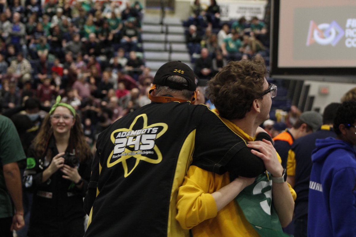 Congratulations to the <a href="/AHSHighlanders/">Adams High</a> Robotics team <a href="/AdamBots/">AdamBots</a> &amp; <a href="/RHSFalcons/">Rochester High School</a> Robotics team <a href="/Team201/">FEDS 201</a> for both receiving an Impact award at the State  <a href="/FIRSTinMichigan/">FIRST in Michigan</a> Competition! Both of these teams are headed to Houston,Texas to compete in the World Championship! #RCSPride