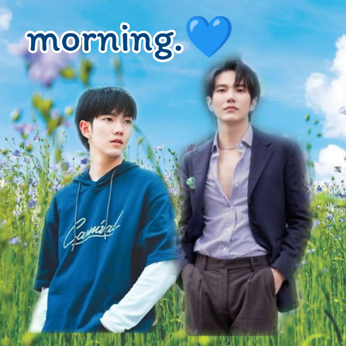 buildbuildd's tweet photo. Don’t let obstacles break you, may your future success be your main motivation. Happy Sunday.💙🥰
ยืนข้างๆเสมอนะ💙💙🫰
@JakeB4rever 
#Beyourluve
#BuildJakapan
#BuildIsBack https://t.co/mKyKhPe3yY