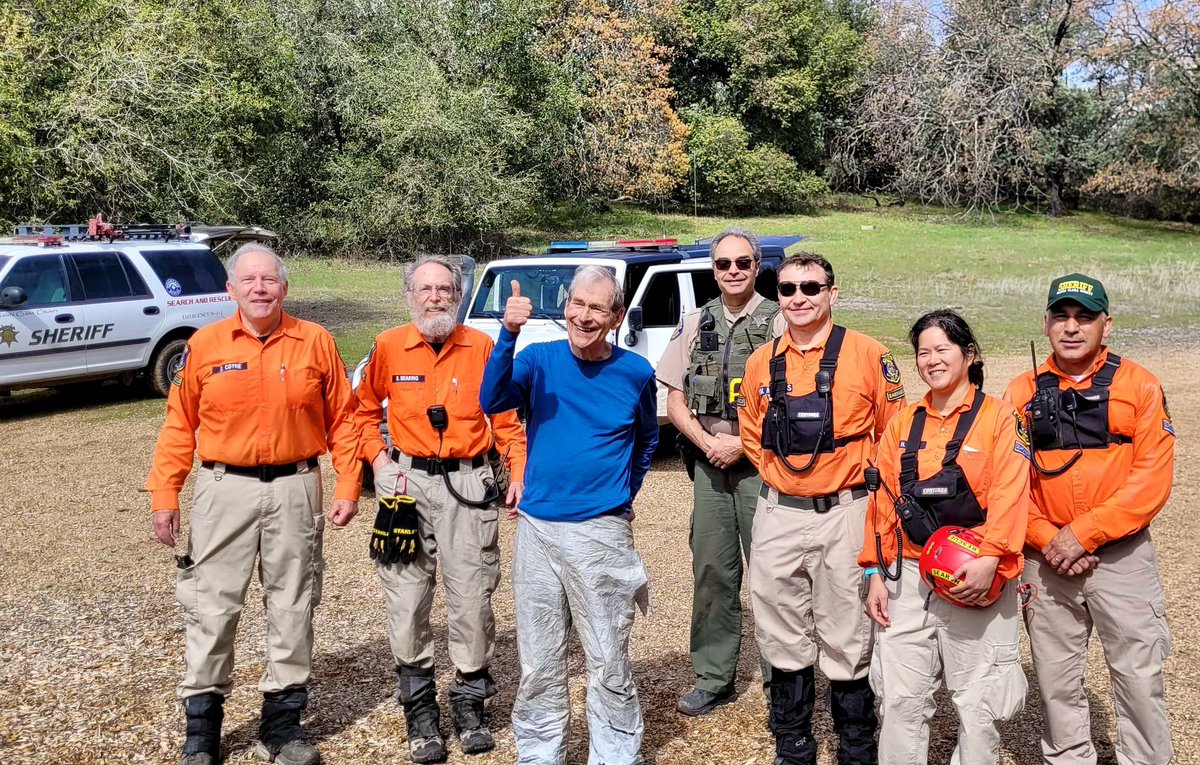 SCCoSheriff's tweet photo. Sheriff’s Office Search &amp; Rescue Team was activated to assist State Park Rangers with a missing person at #HenryCoe State Park. 

The hiker was safely located thanks to the amazing #teamwork by surrounding county and state agencies! 💪 https://t.co/QgeYOACA5R
