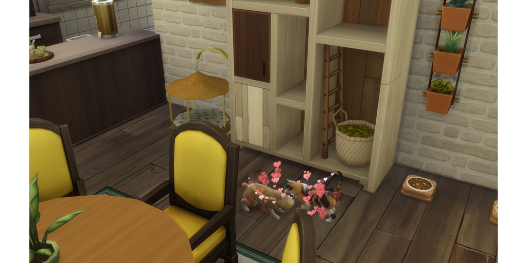 Talltalesims4's tweet photo. Omg they are actually in love with each other!! *squees*#cats #kittens  #TheSims4! #simulation #toocute https://t.co/LeWZB4Cyl9