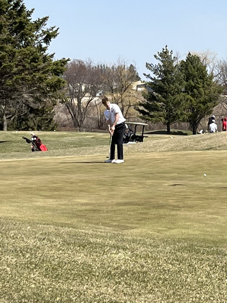 marionboysgolf's tweet image. Asher Castenson shot 89 and Carson Cechota came in with a 92.