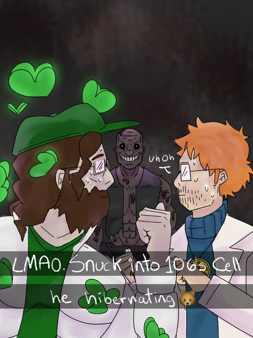 yearofanxiety's tweet photo. They Didn't think this through #ScpFoundation #OldLarry #Scp106 https://t.co/QxPjqUbhBh