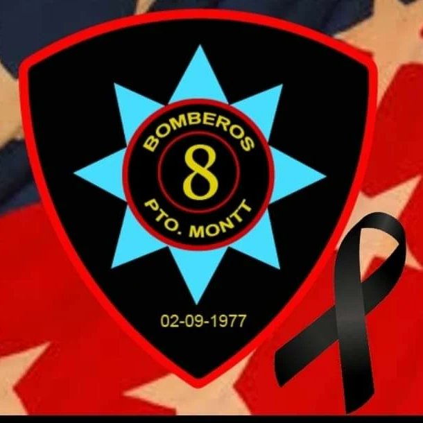 OctavaCBPM's tweet image. Enviamos nuestras condolencias a @PrimeraCBPM ante el sensible fallecimiento del Voluntario Insigne de Chile, Voluntario Honorario y segunda antigüedad del Cuerpo de Bomberos de Puerto Montt, don Teófilo Bachler Bontes (Q.E.P.D)