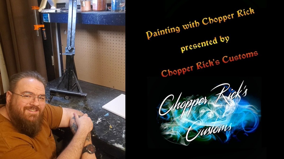 Cheaps not good. Goods not cheap. Unless it's the Master's Touch tabletop easel.. Check out my new video for the rundown of this practical little tabletop easel that, for me, is 'Worth it's weight in gold..' - Chopper Rick #MastersTouch #HobbyLobby youtu.be/458wLtOeQNE