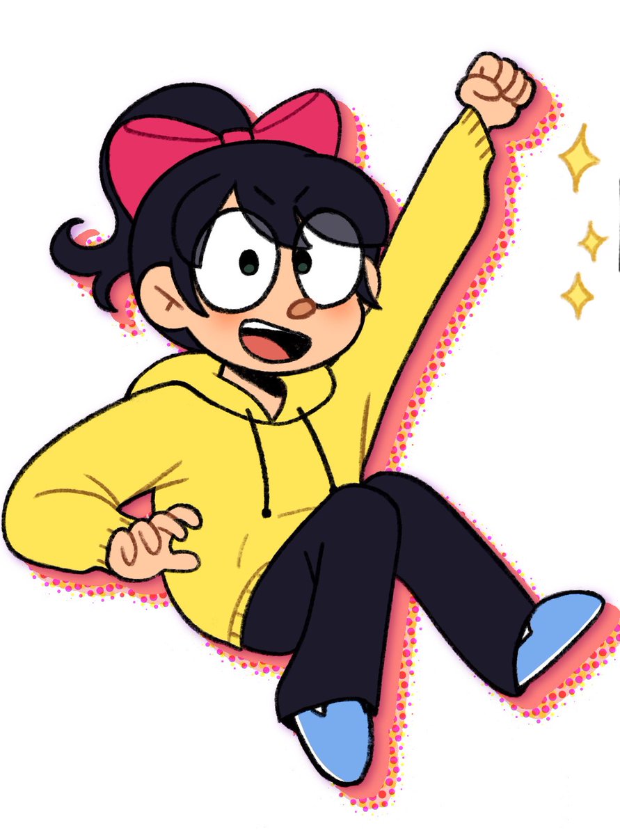 marlowepeyton's tweet photo. @PuccaNoodles my show i’ve been trying to get made for 8 years!!! i’m like 90% done with the pitch deck and i’m working on the series bible right now :)) it’s awesome and it’s good and i’m really looking forward to sharing it with everyone in the community https://t.co/8NKsKt6bXQ