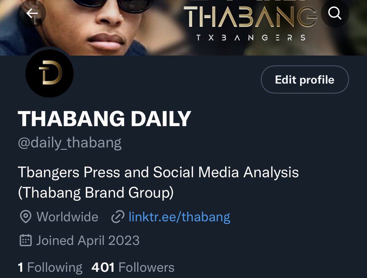 Thank you for 400K😂
Continue to support us❤️

#Thabang #ThabangkMazibuko