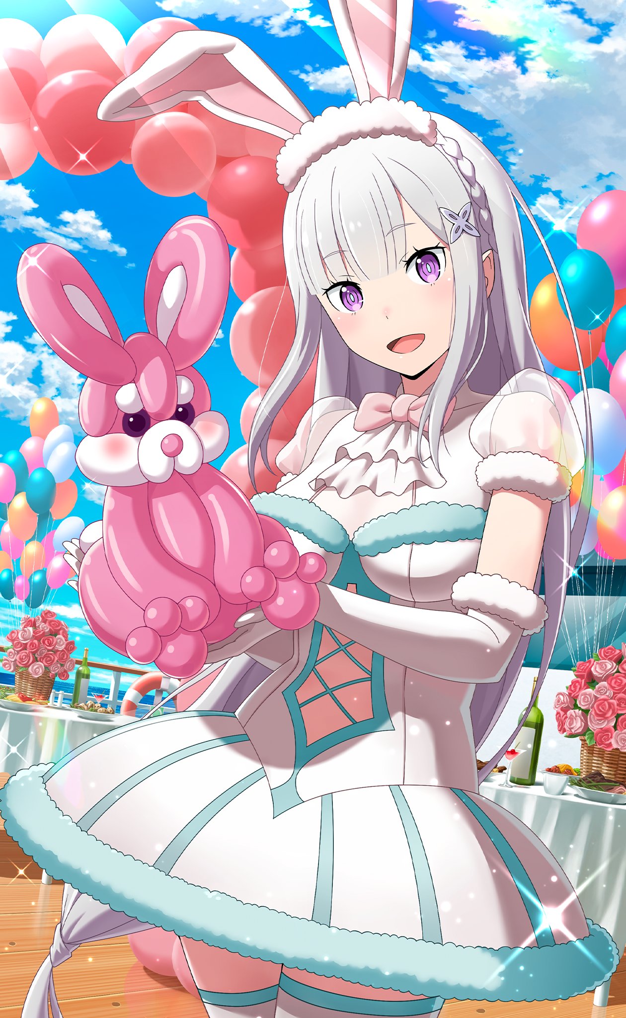 し*う様 月末ゲリラセール【データカウンター付き✨】リゼロ　エミリアパネル　コイ し*う様 月末ゲリラセール【データカウンター付き✨】リゼロ