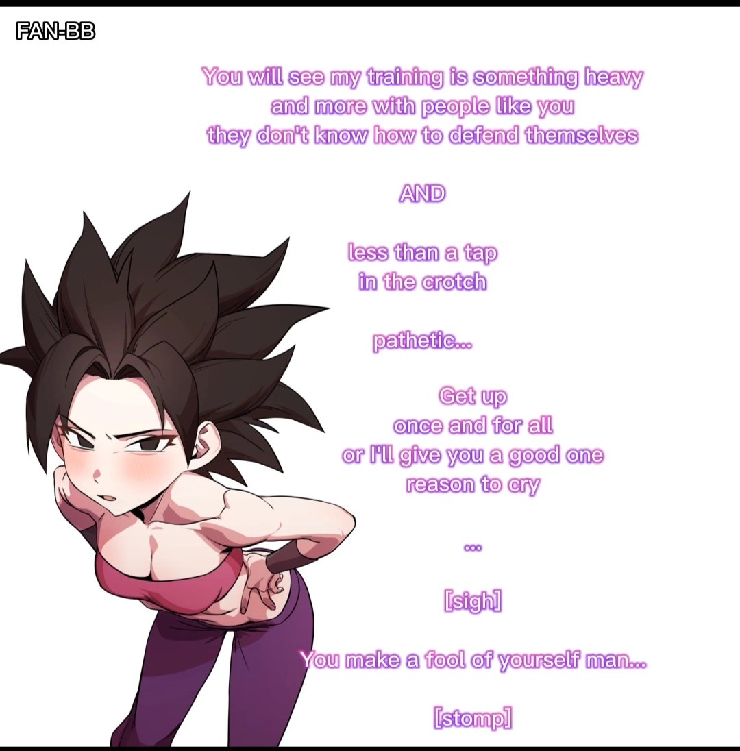 FAN_BB_'s tweet photo. Ouch!!
#ballbustee #ballbusting #ballbustingkick #DragonBall #caulifla #groinattack #animegirl #Annoyed https://t.co/jbnFtNRZQ8