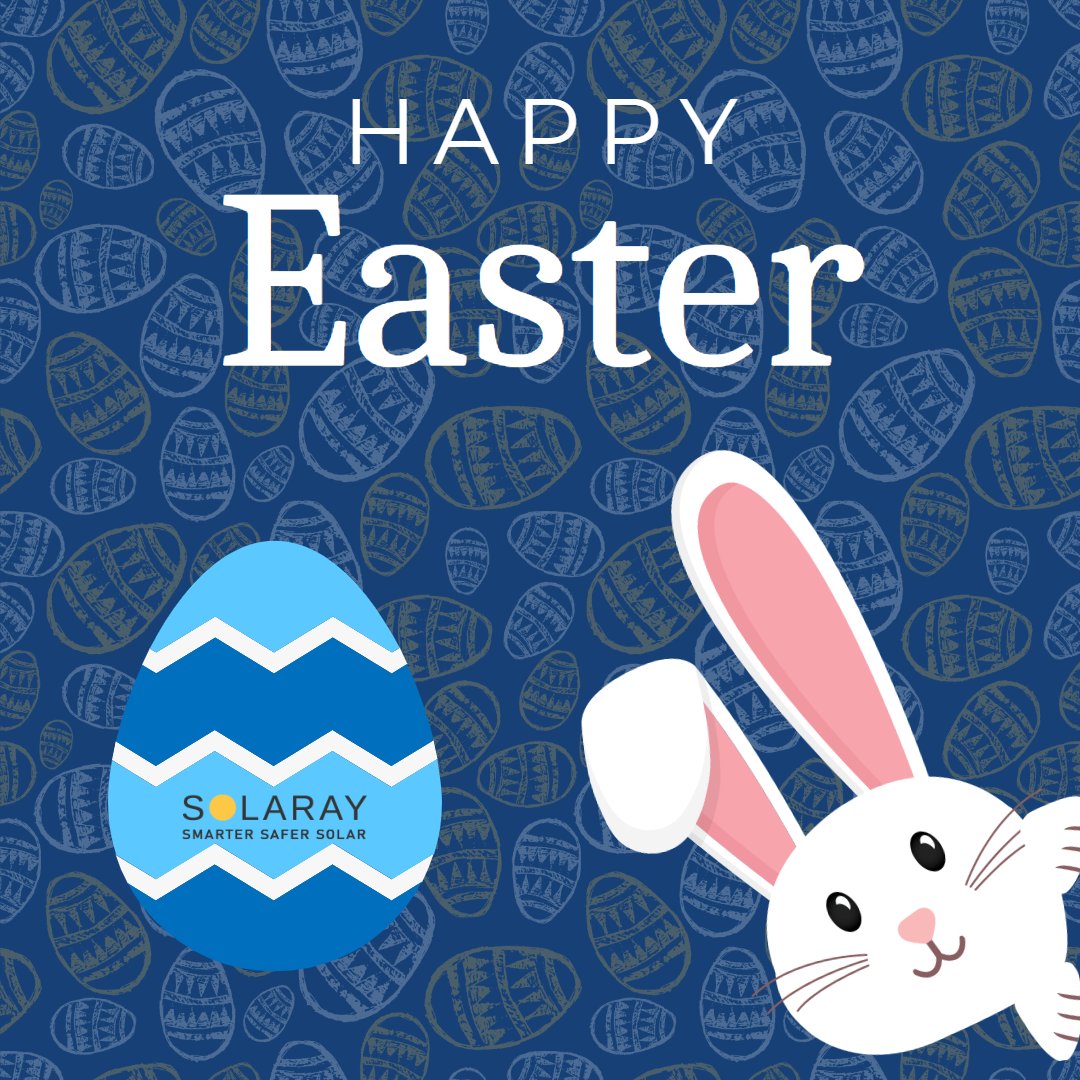 SolarayEnergy's tweet photo. Happy Easter 🐰

We hope you all have a great day spending time with those close to you!  

Enjoy the chocolate and more importantly - the Easter Egg hunt! 🍫 https://t.co/6lpDkkCcfo