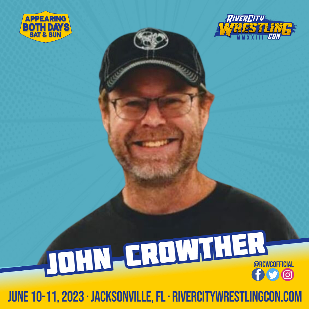 💥 Award-winning comic creator and pro wrestling historian @crowman1971 returns to #RCWC. Grab your tickets at rivercitywrestlingcon.com.