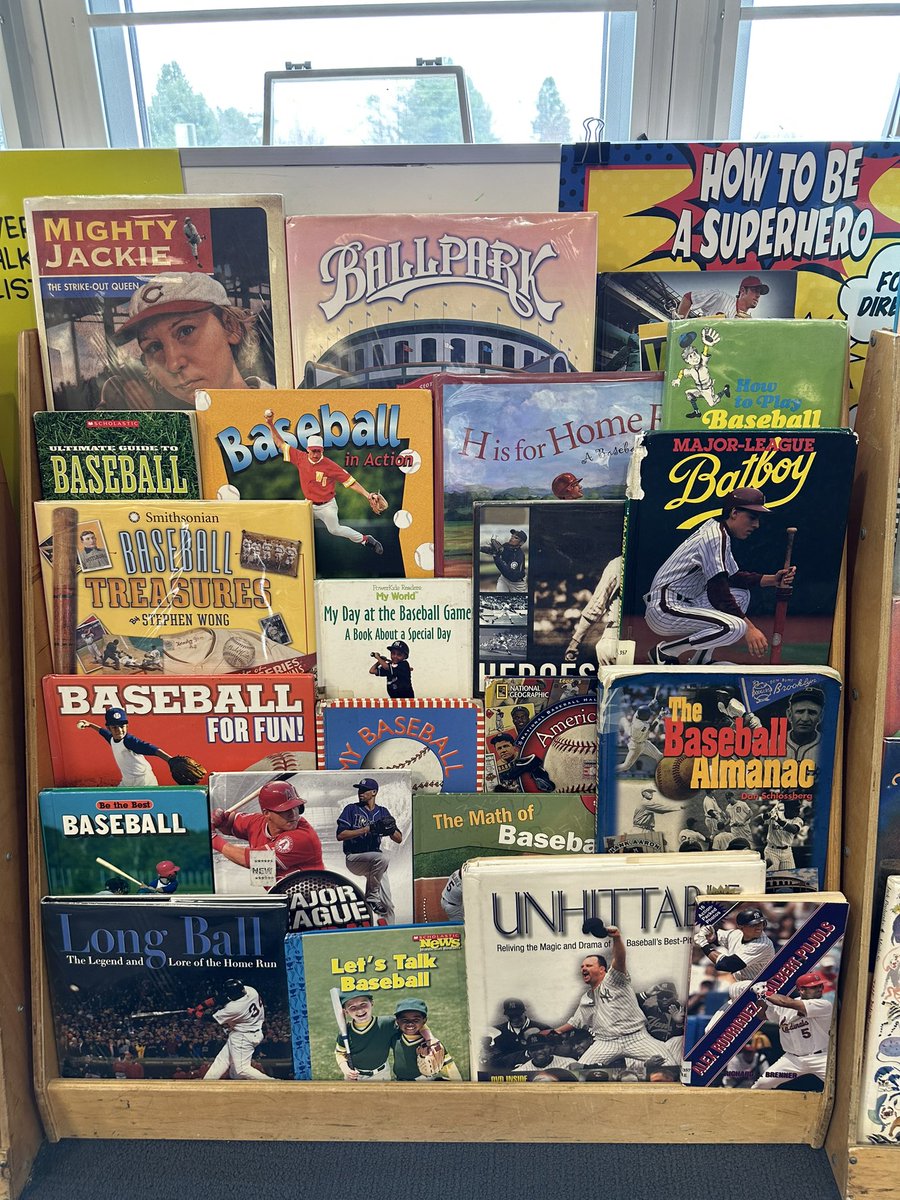 #Baseball season has officially started. These books are very popular <a href="/WestwoodWG/">WestwoodWG</a> #read