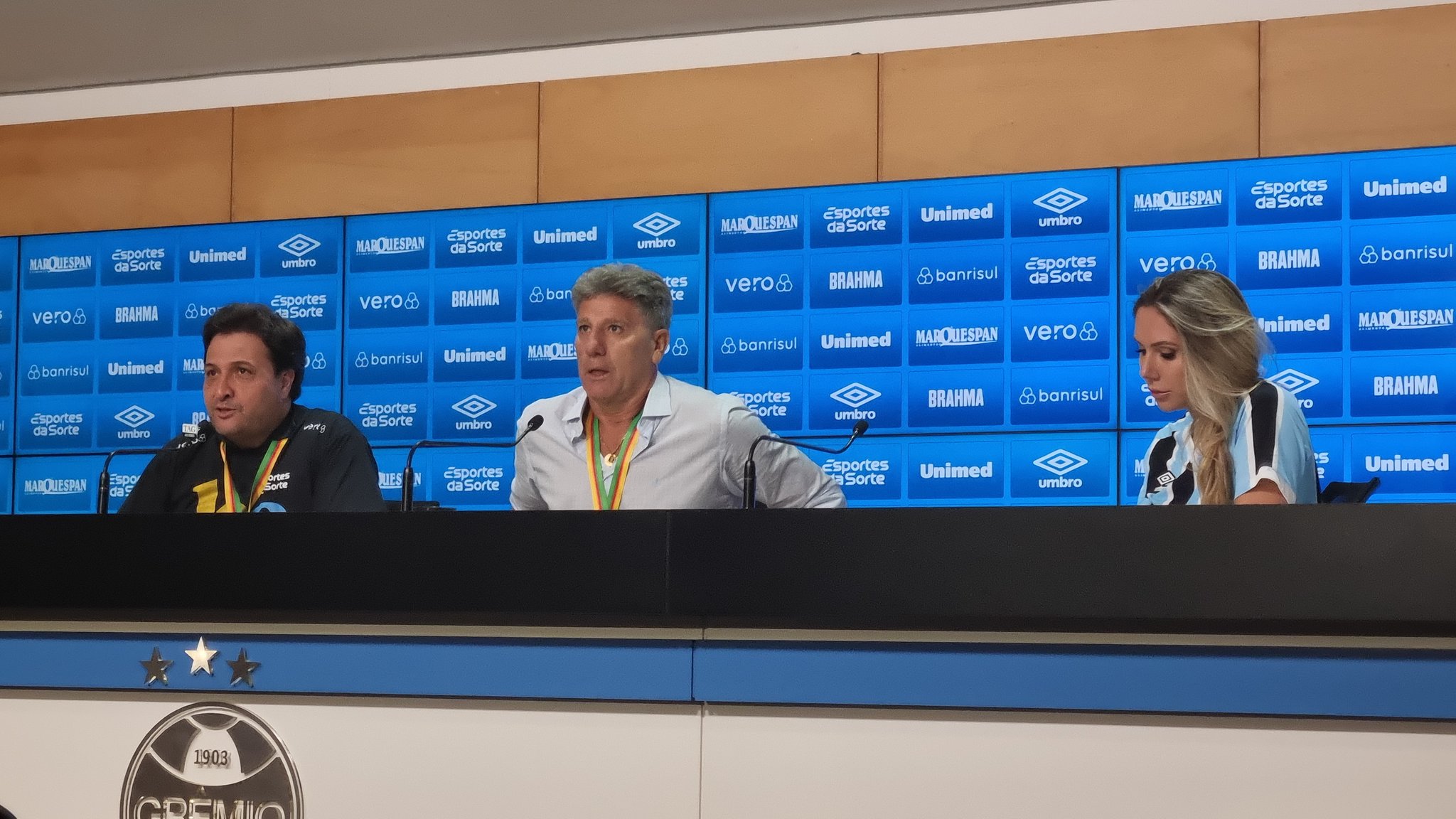 Em coletiva, Renato provoca Mano Menezes e projeta Brasileirão: Grêmio está em outro patamar