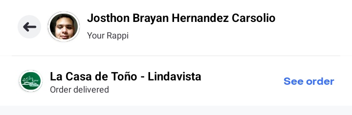 Si tanta hambre tenías, me hubieras dicho y te daba más propina, ratero.
Contexto: hice pedido por <a href="/RappiMexico/">Rappi México</a>, el tipo me avisa que está afuera, cuando no se veía nadie. Segundos después marca el pedido como entregado y NUNCA LO ENTREGÓ. Intenté llamar y sonaba número equivocad