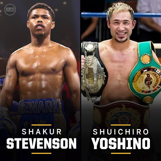 DyneFriska6's tweet photo. SHAKUR STEVENSON VS SHUICHIRO YOSHINO

🎥 ○ https://t.co/4i67xAKPF9 https://t.co/rkg9UL7DTQ