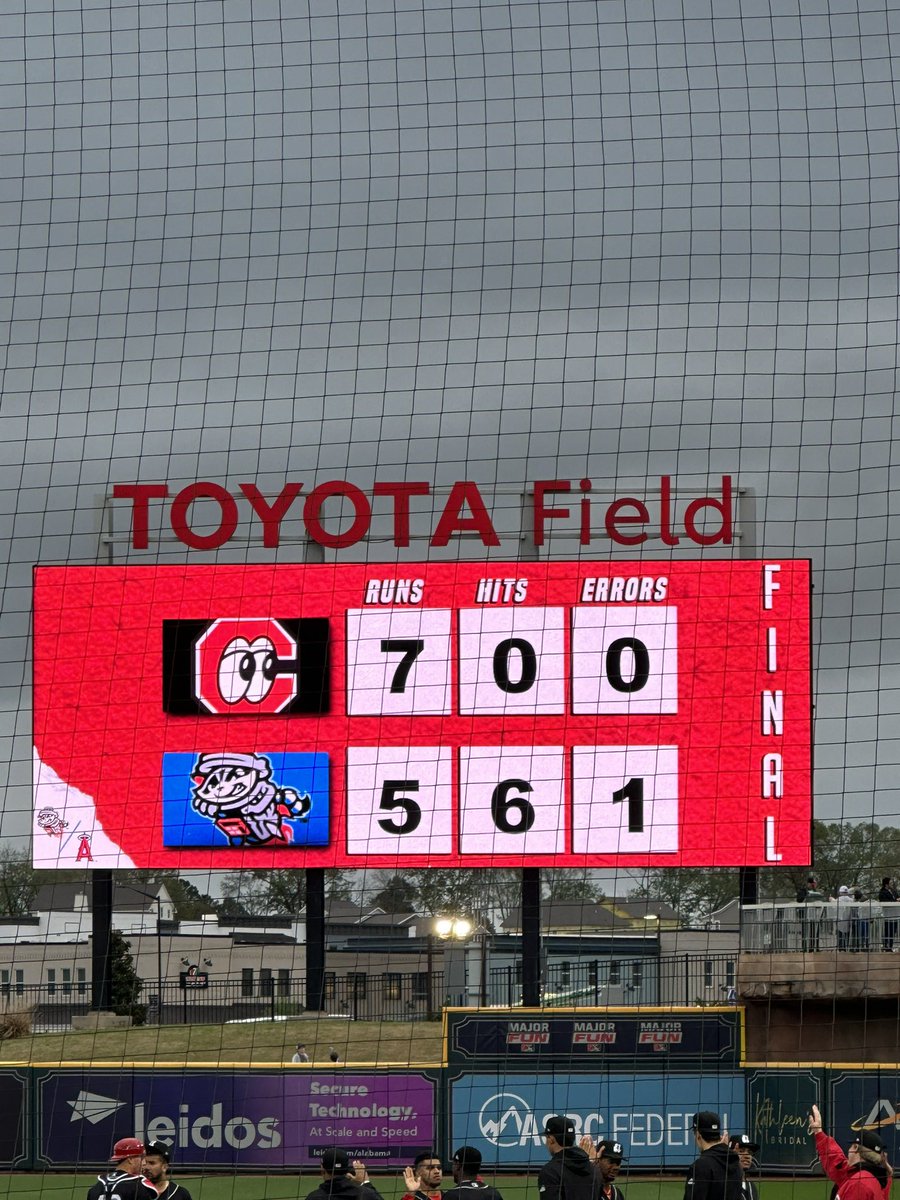 DerekJEdwards's tweet photo. .@trashpandas just threw a combined no-no… and lost to the @ChattLookouts 🤯 https://t.co/1WC6tCi0Ai