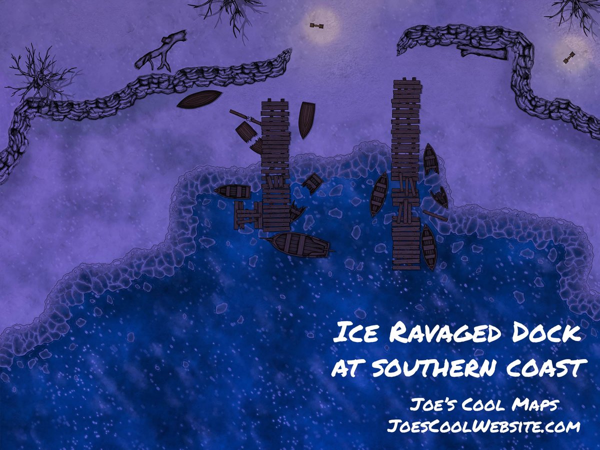 FINALFORMSart's tweet image. How about a FREE cool map for #SelfPromoSaturday?
Snowy Village, 64x64, Gridded, 120 DPI, totally free!
GDrive Link: drive.google.com/file/d/1hneYJ9…
I'm a #TTRPG #MapMaker making cool #Battlemaps