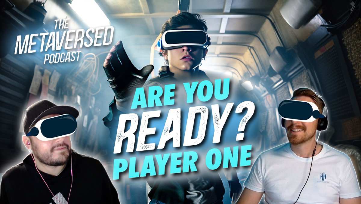 ⚡️🎙️EPISODE DROP🎙️⚡️

Shout out to our community for suggesting this one! Always great to come back to this movie and see just how far the #metaverse has come since it's release👀

FULL EPISODE:
youtu.be/E51_Mt0te00

#podcast #tech #futurist #technologist #web3 #gaming #ar #vr