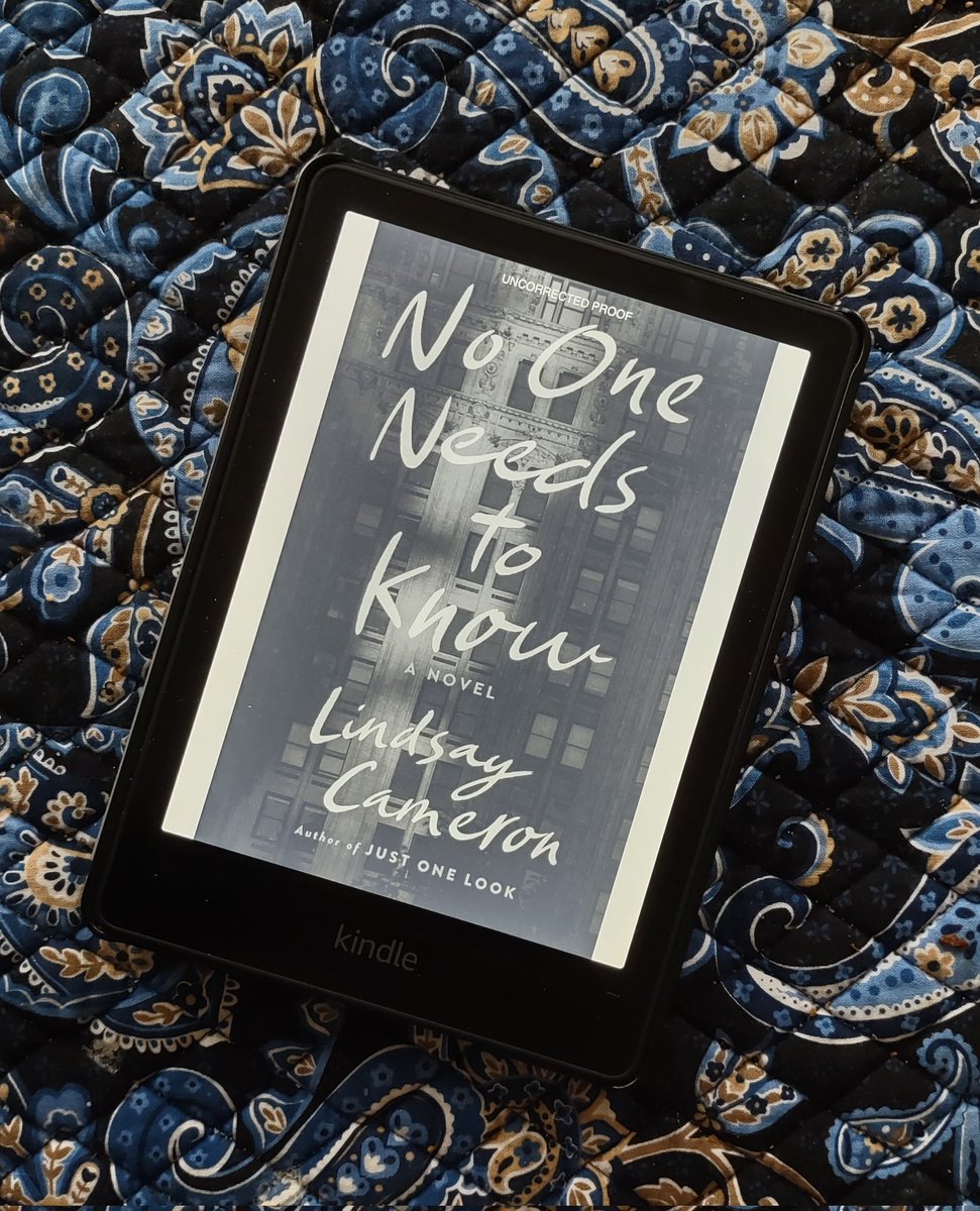 #CurrentRead - No One Needs To Know by Lindsay Cameron.  Thank you, @netgalley for the Advanced Readers Copy (ARC).

#TheRunningBibliophile #NetGalley #NoOneNeedsToKnow #LindsayCameron #AdvancedReadersCopy #ARC #Books #BooksOfTwitter